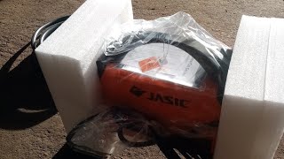 setting up and trying out new Jasic Pro cut 45 plasma cutter [upl. by Edrei]