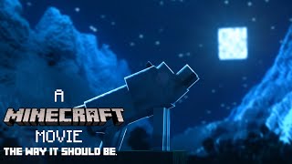 A Minecraft Movie  Teaser but its actually Minecraft [upl. by Secrest]