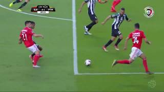 Goal  Golo Seferovic Benfica 41 Portimonense Liga 1819 32 [upl. by Nattie]