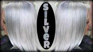 SILVER PEARL 🤍 HOW TO GET WHITE HAIR [upl. by Adnauqahs37]