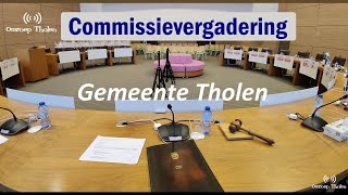 Vergadering Commissie Bestuurszaken  25 september 2024  Omroep Tholen [upl. by Keefe]