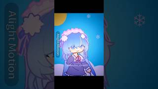 Snow miku❄️🧊 vocaloid miku hatsunemiku gachalife2 vocaloid snowmiku [upl. by Elinnet]