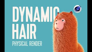 3D Character with Dynamic Fur Hair  Cinema 4D Tutorial [upl. by Atteuqahs64]