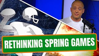 Josh Pate On Playing REAL Teams For CFB Spring Games Late Kick Cut [upl. by Naruq256]