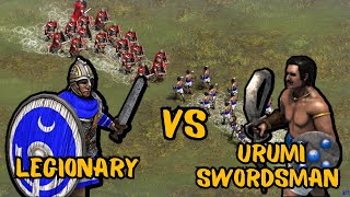 Legionary ⚔ Elite Urumi Swordsman  AoE II DE [upl. by Anoirtac977]