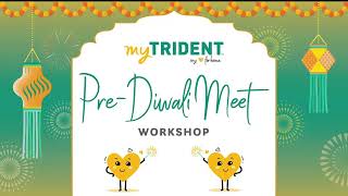 myTrident preDiwali workshop [upl. by Arrakat]