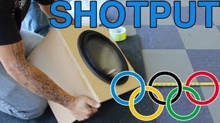 Subwoofer Olympics Event 1 of 4  Shotput [upl. by Solokin917]