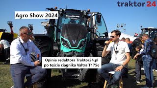 Opinia redaktora TRAKTOR24 po teście ciągnika Valtra T175e valtra traktor24 [upl. by Falkner]