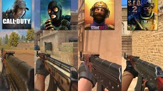 I Compared The AK47 Gun in 10 Popular Mobile Games [upl. by Nairrot393]