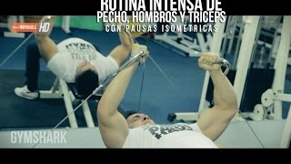 Entrenamiento de pecho hombros y triceps EMPUJE [upl. by Aneehsat651]