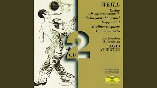 Weill Suite For Wind Orchestra From quotThe Threepenny Operaquot 1928  2 The Ballad Of Mack The [upl. by Nimaj]