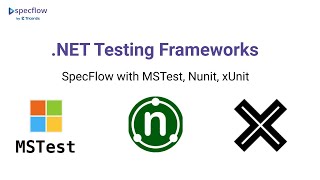 NET Testing Frameworks [upl. by Shutz]