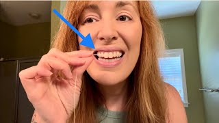 How To Floss With A Permanent Retainer [upl. by Safire]