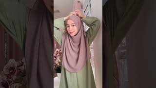 Full coverage hijab tutorial hijab hijabstyle hijabers shorts [upl. by Lea]