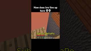 Bro lives up minecraft minecraftshorts minecraftmemes shorts funny memes gaming meme fyp [upl. by Oicnanev]