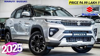 Maruti दिवाली धमाका New Brezza Facelift Launch 2024🔥 सिर्फ 499 लाख में सबसे दमदार एसयूवी😱 [upl. by Hoopen196]