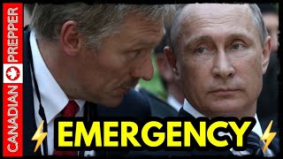 ⚡EMERGENCY ALERT RUSSIA DECLARES quotWARquot NATO JETS SCRAMBLED BLACKOUT IN UKRAINE [upl. by Aracahs]