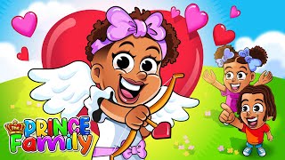 Will You Be My Valentines  The Prince Family  Kids Songs  Nursery Rhymes [upl. by Bonnee758]