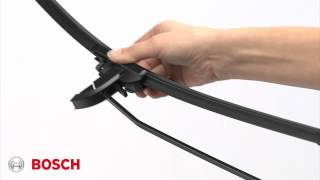 Bosch Wiper Blades  Hook Installation Video II1002 [upl. by Cresida535]