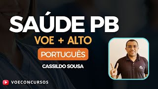 Saúde PB  Língua Portuguesa  Resolução de Questões [upl. by Ytomit445]