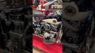 The 58’ Panhead Seat Swap classicharleydavidson panhead [upl. by Ahtanamas261]