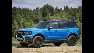 Ford Bronco Sport Badlands Sasquatch Offroad Package 2025 [upl. by Yerag]