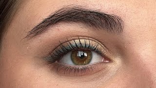 TRUCCO OCCHI LUMINOSO PER PRINCIPIANTI makeup makeuptutorial eyemakeup [upl. by Sainana]