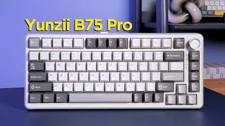 Yunzii B75 Pro Review Great budget sound but… [upl. by Suiddaht800]