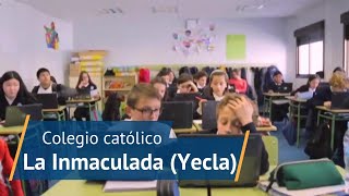 Colegio Católico La Inmaculada Yecla Spot 1 min [upl. by Ahsener864]