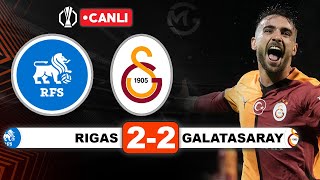 Rigas 22 Galatasaray Avrupa Ligi Canlı Yayın [upl. by Elleivad]