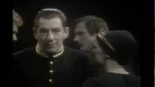 The ghost of Banquo haunts Macbeth Ian McKellen [upl. by Aliek33]