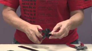 How to Use Tile Nippers  Delphi Glass [upl. by Darin]