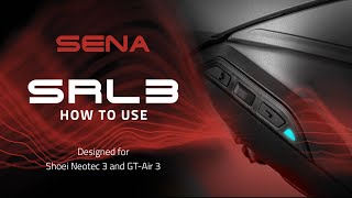 How to Use the Sena SRL3 Communication System  Tutorial [upl. by Constantia]