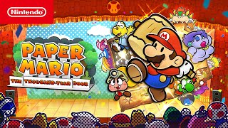 Paper Mario The ThousandYear Door – Overview Trailer – Nintendo Switch [upl. by Yasnil929]