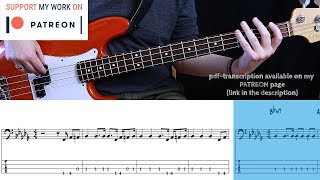 Sly amp The Family Stone  If You Want Me To Stay Bass cover with tabs [upl. by Aehsal]