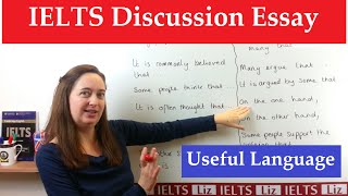 IELTS Discussion Essay Useful Academic Expressions [upl. by Neema]