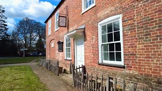 Jane Austens House Chawton Village and Gardens Walk English Countryside 4K [upl. by Ingles]