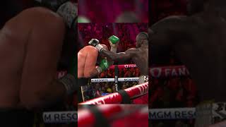 Ultra Slow Mo Deontay Wilder knocks Tyson Fury down [upl. by Gunnar541]