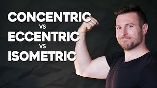 Easiest Way to Remember Contraction Types Concentric vs Eccentric vs Isometric  Corporis [upl. by Quartis]