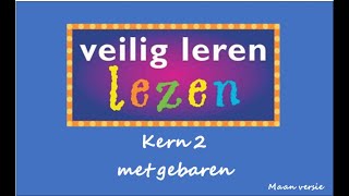 Veilig Leren Lezen in gebaren  Kern 2 maanversie [upl. by Meredithe943]