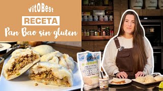 🍴 Receta Pan Bao sin gluten por Alicia Farinós 👩‍🍳 [upl. by Stoops]