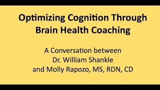 Optimizing Cognition Through Brain Health Coaching [upl. by Jepum]