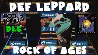 Def Leppard  Rock of Ages  Rock Band 3 DLC Expert Full Band August 9th 2011 [upl. by Aicekat994]