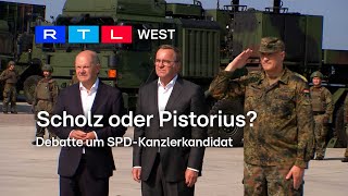 Scholz oder Pistorius Debatte um SPDKanzlerkandidaten  RTL WEST 13112024 [upl. by Muhcon]