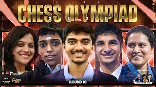 FIDE Chess Olympiad 2022 Day 10  Gukesh vs Nodirbek [upl. by Ruamaj649]