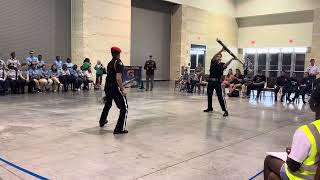 Hubbard Highschool SSquad Armed Duet Army Nationals 2023 [upl. by Enyehc]