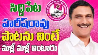 Special Song On Tanneeru Harish Rao  THR SIDDIPET  KCR  Telangana News  TFCCLIVE [upl. by Dorella]