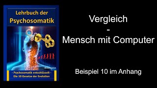 Lehrbuch der Psychosomatik  Vergleich Mensch und ComputerPsychologie Psychotherapie [upl. by Gustavo]