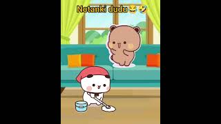 Biwi se behas zindagi tehas nehas😂😂 bubududu funny sorts viralvideo cartoon [upl. by Redan]