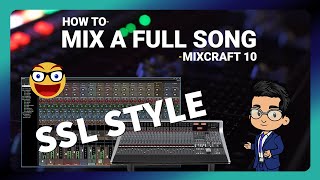 How To Mix a Full Song in Mixcraft 10 [upl. by Khanna]